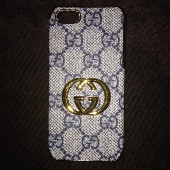 Blue Gucci Iphone 5 case