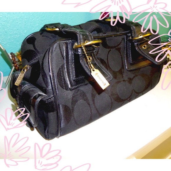 Coach Duffle/Shoulder Bag