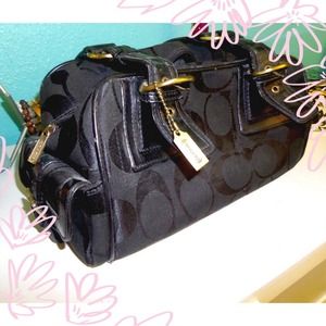 Coach Duffle/Shoulder Bag