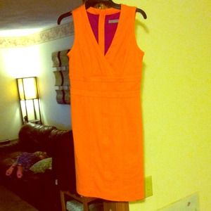 Marc New York size 6 orange dress
