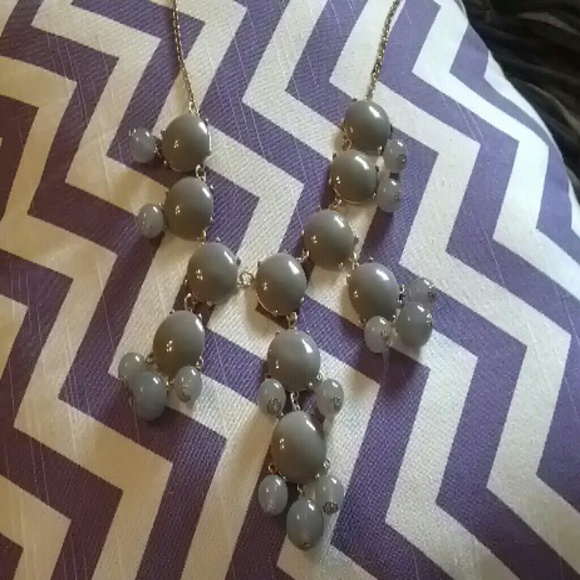 Grey Bubble Necklace