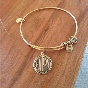 Alex and Ani "happy" bangle