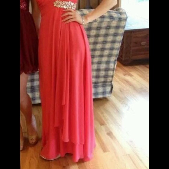 Pink prom dress - Picture 2 of 2