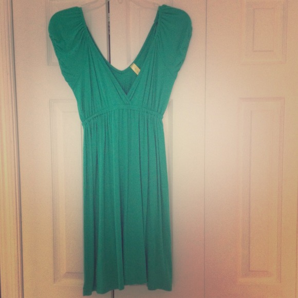 Comfy and cute green dress