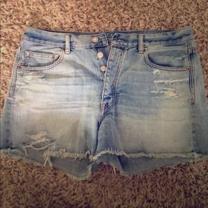 American eagle high waisted shorts