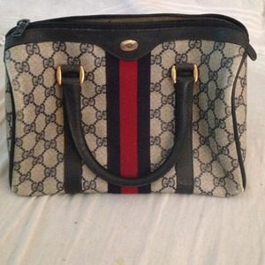 Vintage Gucci med. tote bag
