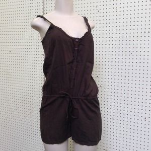 Brown Romper