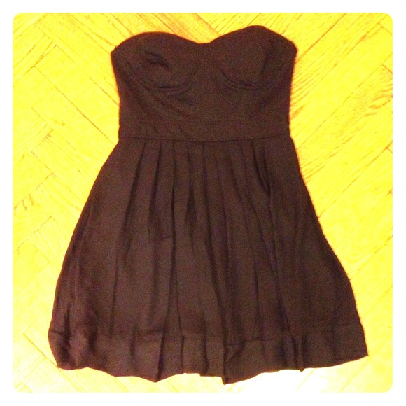 Strapless Black Dress!