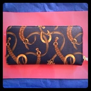 Ralph Lauren Caldwell Beltin Zip Wallet