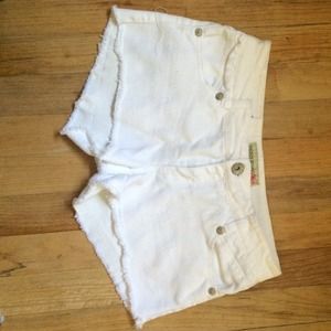 3 pairs of denim shorts