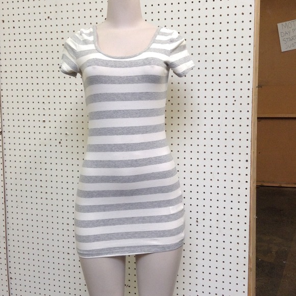 🔥🔥Grey and White Bodycon Dress🔥🔥