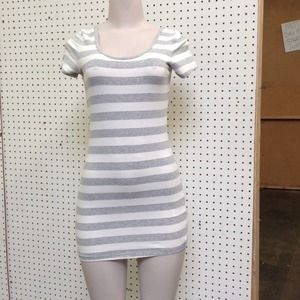 🔥🔥Grey and White Bodycon Dress🔥🔥