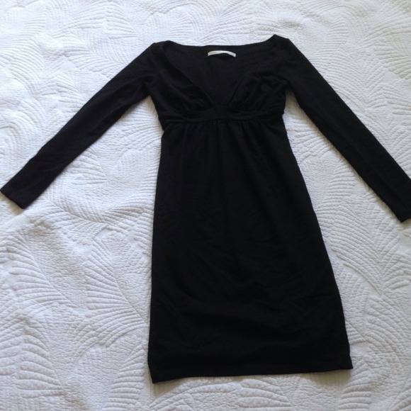 Susana Monaco black fitted dress