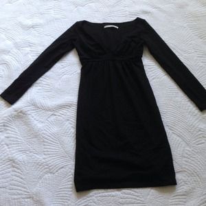Susana Monaco black fitted dress