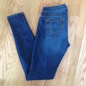 True Religion skinny jeans size 25