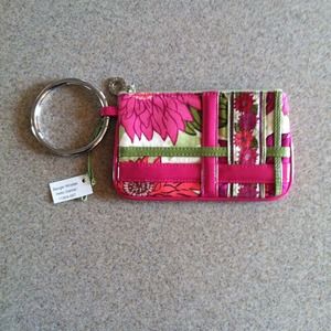 Vera Bradley Hello Dahlia Bangle Wristlet