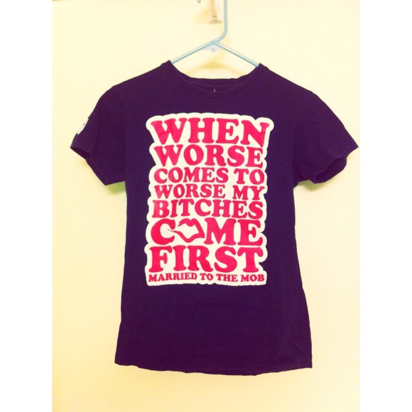 Married to the Mob tshirt