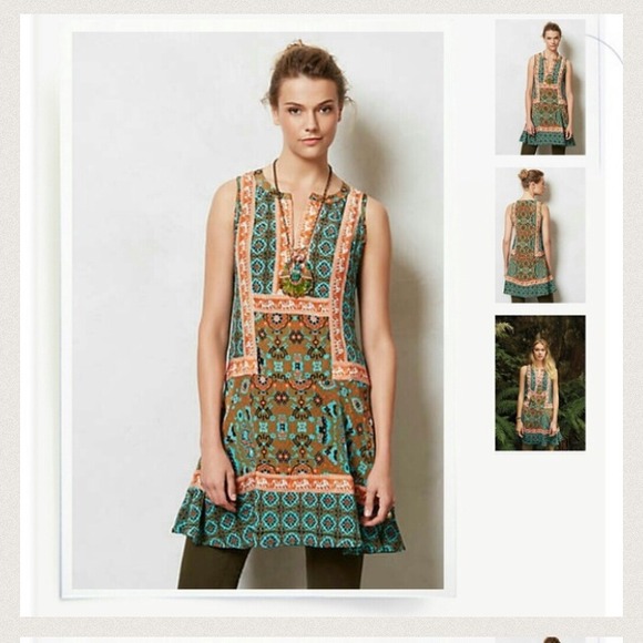 Anthropologie tunic/dress/swimsuit coverup