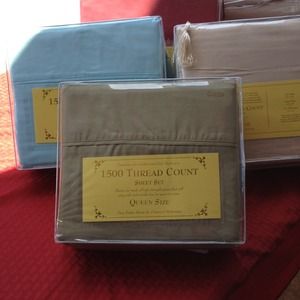 1500 thread count sheets.