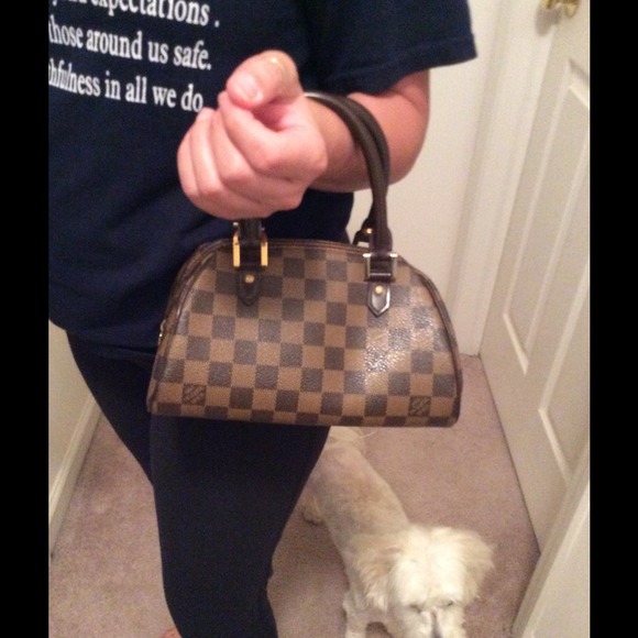 SOLDAuthentic Louis Vuitton Mini Damier Ribera - Picture 4 of 4