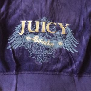 Purple juicy zip up