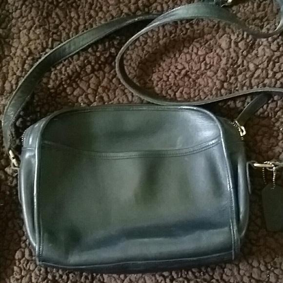 Vintage used Coach purse