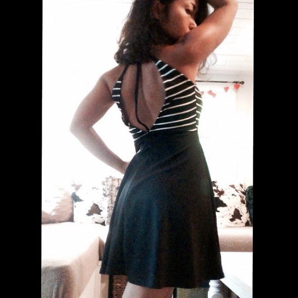 Urban Outfitters Strappy-Back Skater Dress XS $60