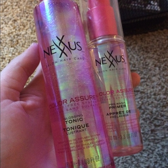 Nexxus color assure hair products