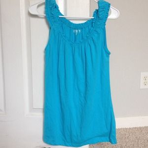 Sleeveless cotton top