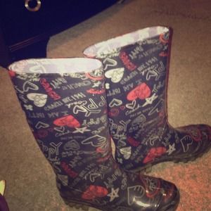 Authentic coach rain boots!