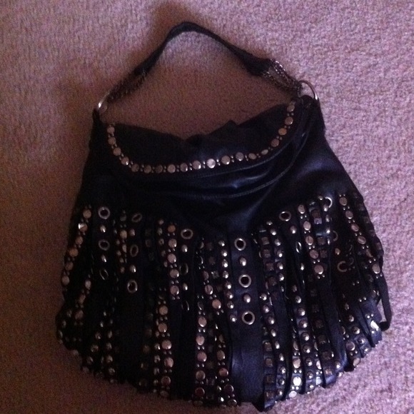 Nicole Lee Handbags - Studded rocker purse