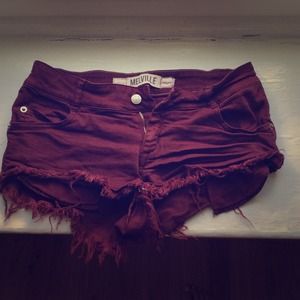 Brandy Melville Distressed Shorts