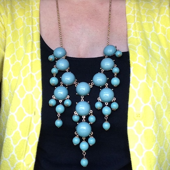 REDUCED! Turquoise Bubble Necklace