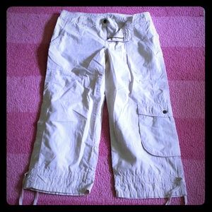 Victoria's Secret London Jeans Chimps Capris Sz 4