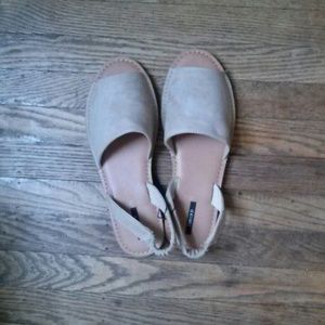 Flat sling back sandals BRAND NEW.