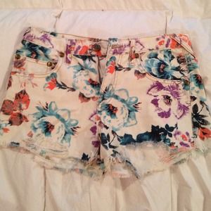 Free people floral shorts
