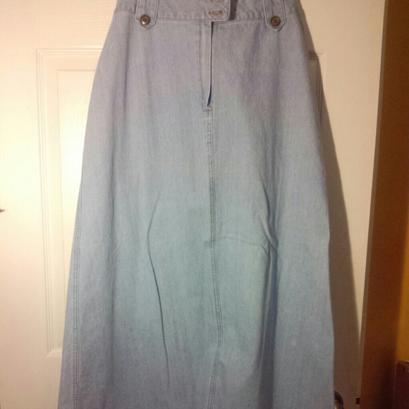 Jean skirt