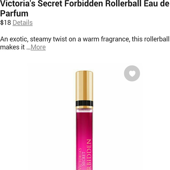Victoria's Secret Forbidden roller ball