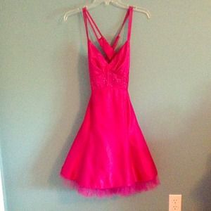 Magenta Dress