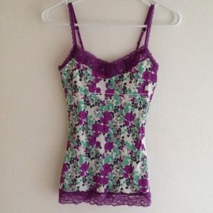 Spaghetti strap tank