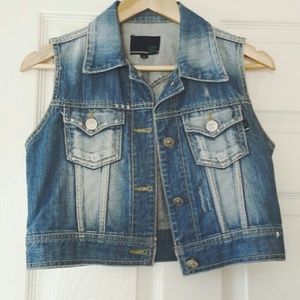 Medium jean vest