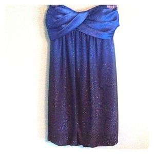 Sparkly blue dress