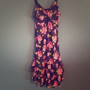 Floral printed dress