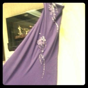 Beautiful Feista purple formal.