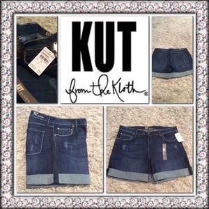🆕🌼NWT ADORABLE KUT FROM KLOTH DENIM SHORTS🌼
