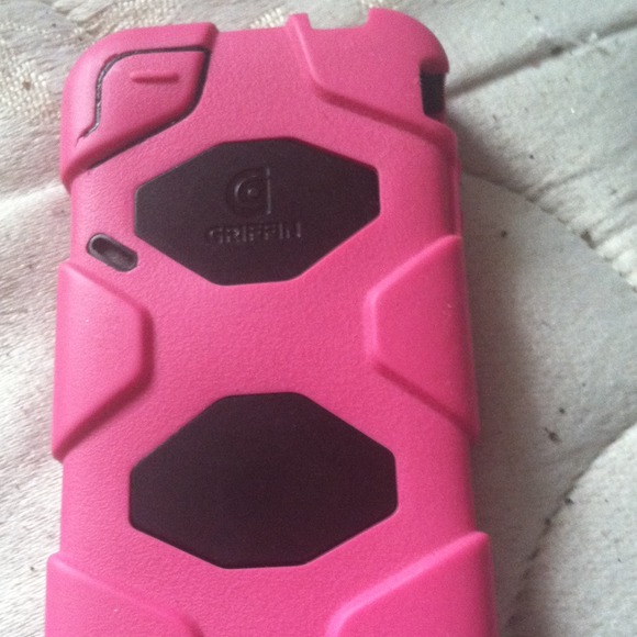 Pink phone case