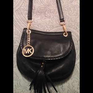 Black Michael Kors Crossbody & wallet bundled
