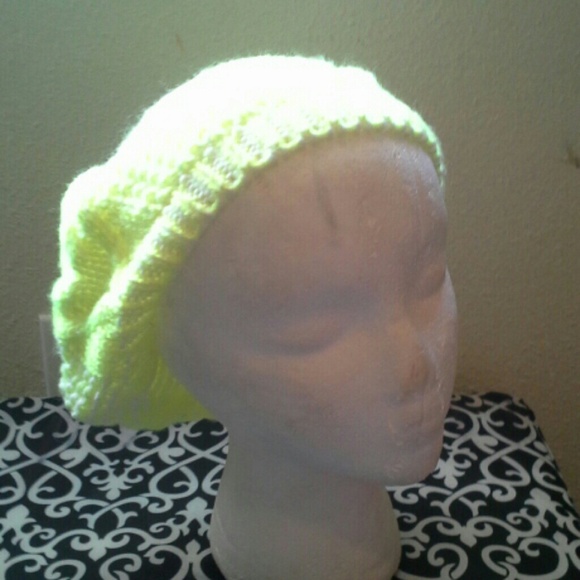 Neon yellow hat - Picture 3 of 3