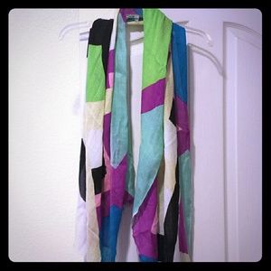 Reduced! Multicolored scarf!