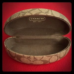 💯% Authentic Coach Sunglass Case